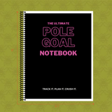 Bee's Knees Knee Pads Ultimate Pole Goal Notebook