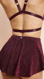 Lunalae Tops Follow Me Bra - Coral Shimmer