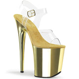 Pleaser Shoes Flamingo 808 Chrome