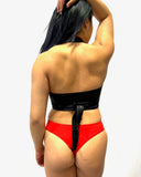 PoleActive Multi-Way Wrap Top-Black