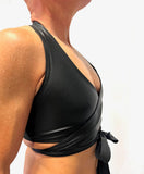 PoleActive Multi-Way Wrap Top-Black