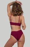 Creatures of XIX Bottoms Hills Bottoms Ribbed Plum