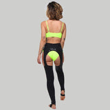 Creatures of XIX Leggings Gecko Grip Cowgirl Leggings Black