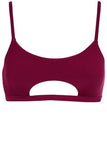 Creatures of XIX Tops Hills Reree Top Ribbed Plum