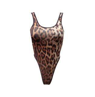 Leopard Print High Cut Bodysuit – PoleActive