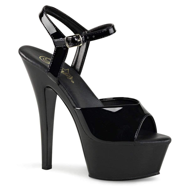 6" Heel, 1 3/4" PF 6" - 6 1/2" Heel Blk Pat/Blk KISS209VL/B/M