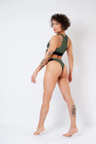PoleActive Hunter top Black/Green- Reversible