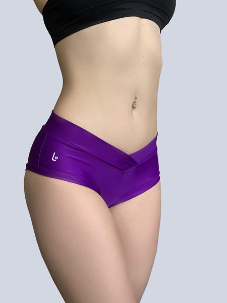 Essential Shorts 2.0 Purple - PoleActive - PoleActive