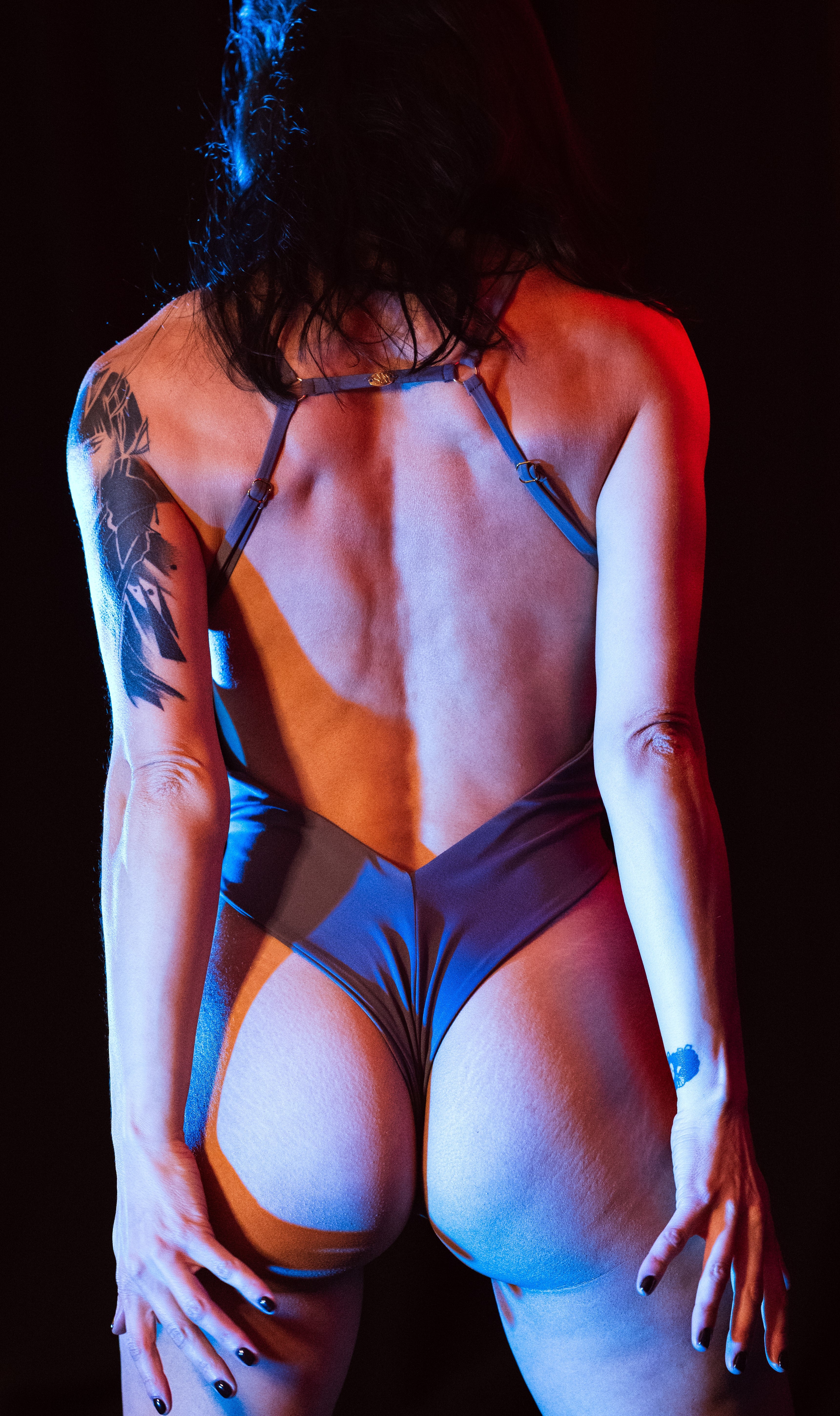 Sway Polewear Bodysuit Naomi Bodysuit V2 - Iron Ore