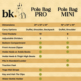 Bee's Knees Knee Pads Pole Bag Mini