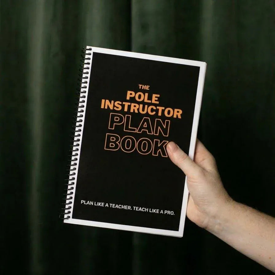 Bee's Knees Knee Pads Pole Instructor Planbook