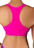 Cleo The Hurricane Crop Top Essential Fawnia Twist Sports Bra