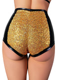 Cleo The Hurricane Hot Pants Outshine Sequin High Waisted Hot Pants