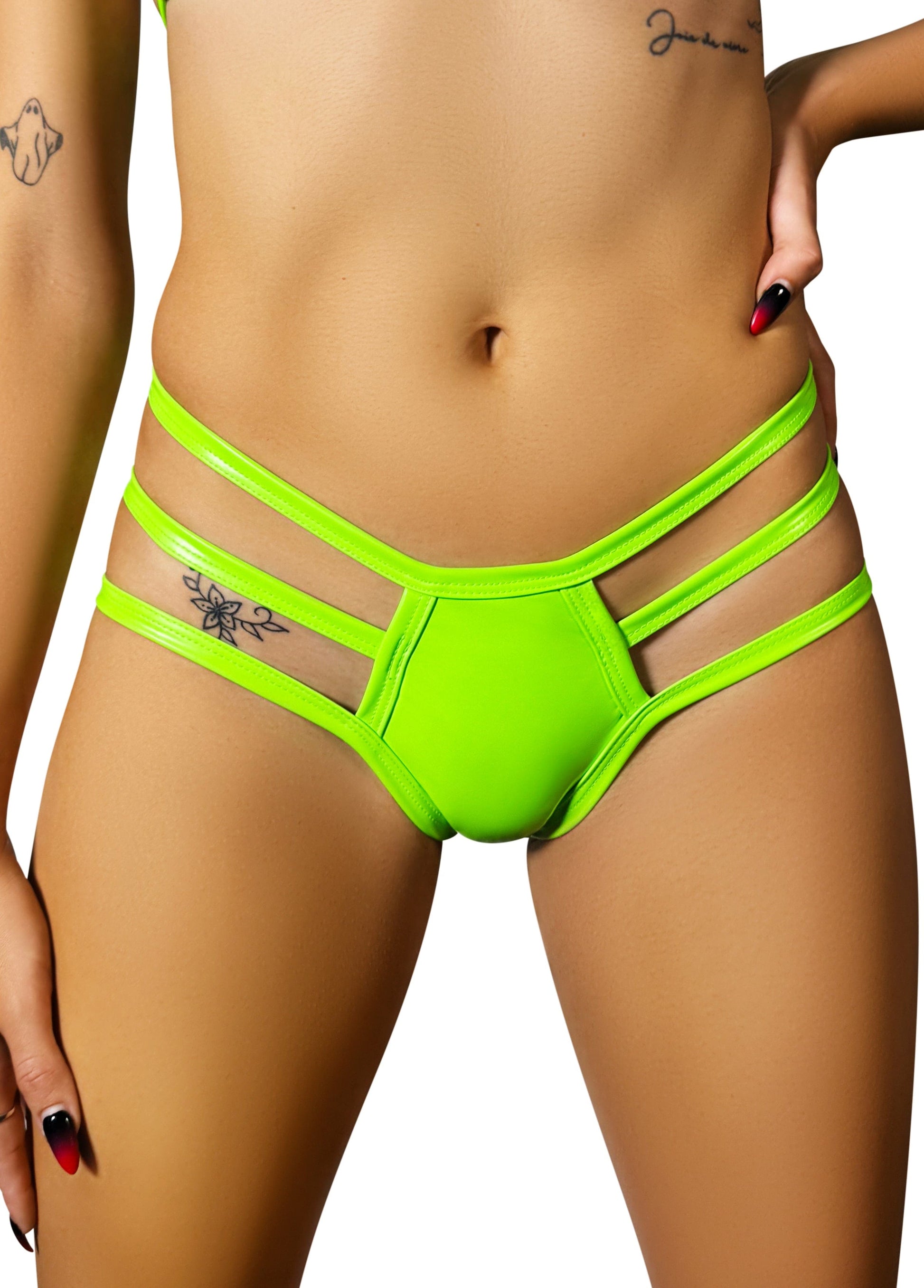 Cleo The Hurricane Hot Pants Pop Liquid Skanky Pants