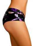 Cleo The Hurricane Hot Pants Purple Lily Hot Pants