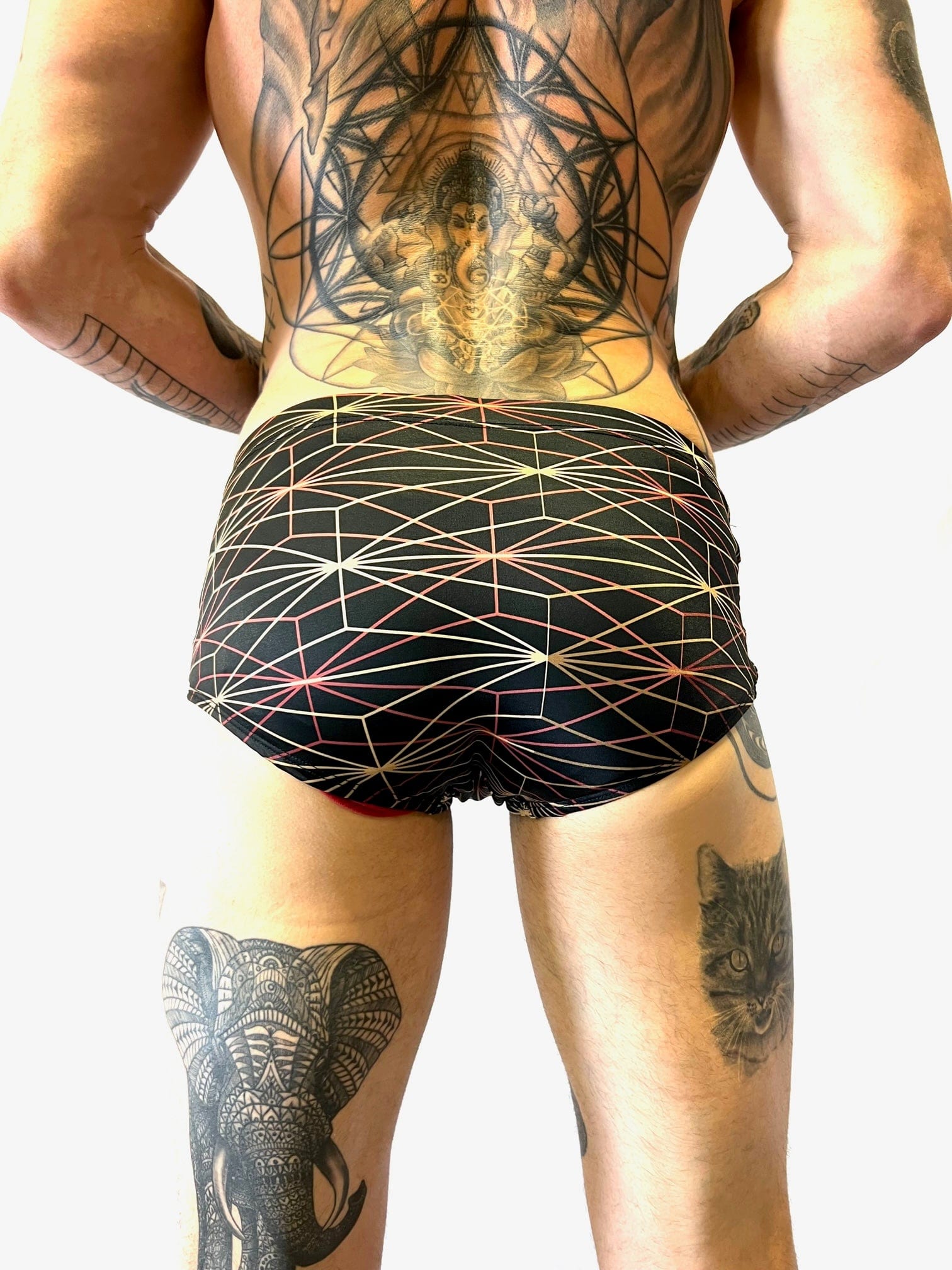 GRENADE DANCE WEAR Shorts Roxy Brief- Abstract