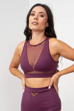 Lunalae Tops Addison Mesh Top Recycled