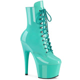 PLEASER Shoes Adore 1020 Aqua Pat.