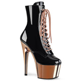 Pleaser Shoes Adore 1020 Chrome