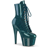 Pleaser Shoes Adore 1020GP Teal