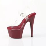 Pleaser Shoes Adore 708 Burgundy