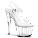 Pleaser Shoes Adore 708 Clear
