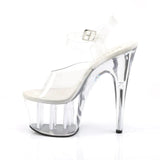 Pleaser Shoes Adore 708 Clear