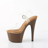 Pleaser Shoes Adore 708 Mocha