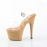 Pleaser Shoes Adore 708 Toffee
