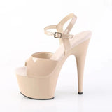 Pleaser Shoes Adore 709 Nude