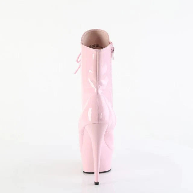 Pleaser Shoes Delight 1020 Baby Pink Pat.