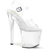 Pleaser Shoes Enchant 708 Clear