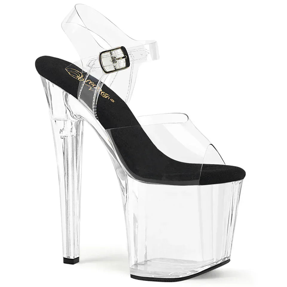 Pleaser Shoes Enchant 708 Clear