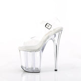 Pleaser Shoes Flamingo 808 Clear
