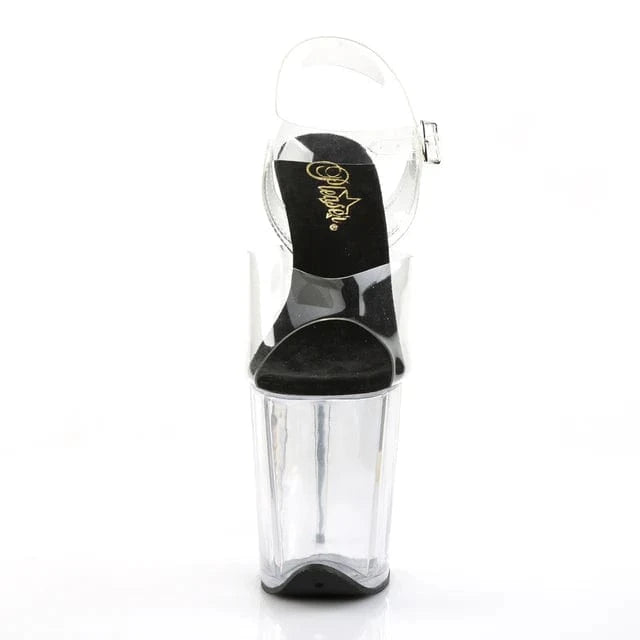 Pleaser Shoes Flamingo 808 Clear