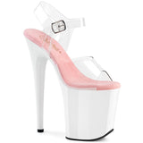 Pleaser Shoes Flamingo 808 White