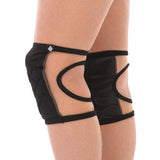 Poledancerka Accessories Poledancerka Knee Pads Black Invisible with Pocket