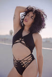 Twisted Movement Bodysuit Black Burner Bodysuit