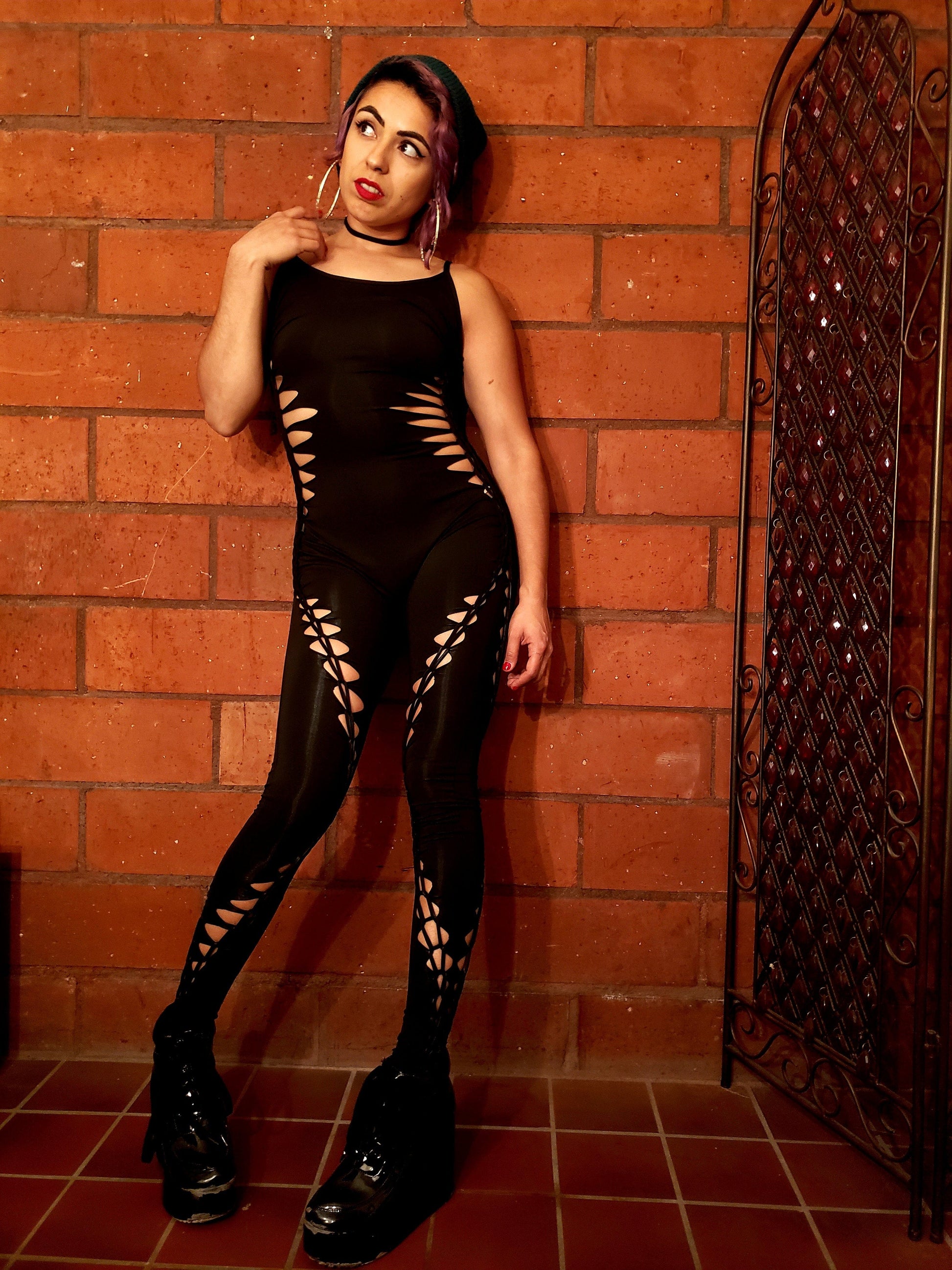 Twisted Movement Catsuit Slayer Catsuit