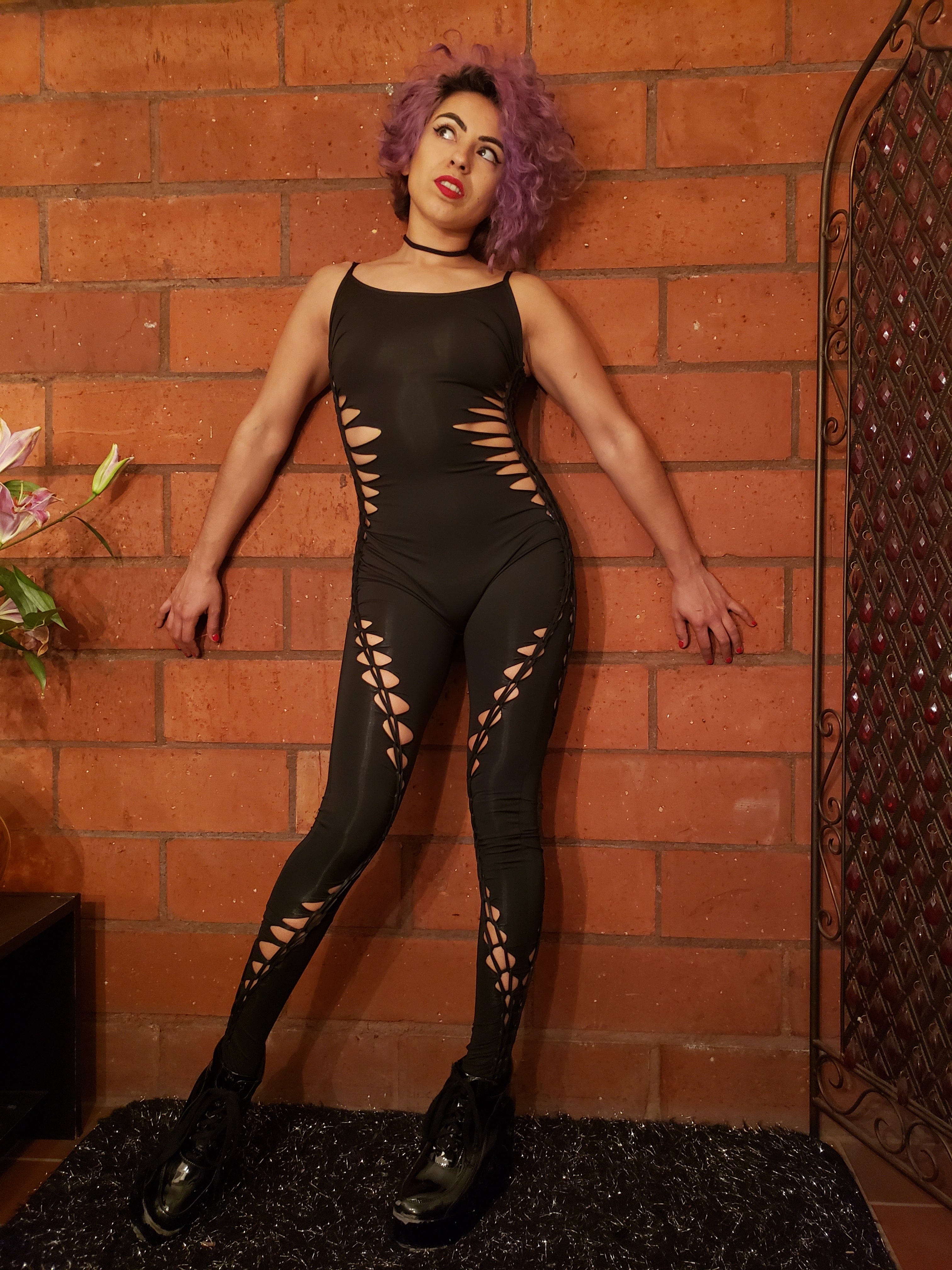 Twisted Movement Catsuit Slayer Catsuit