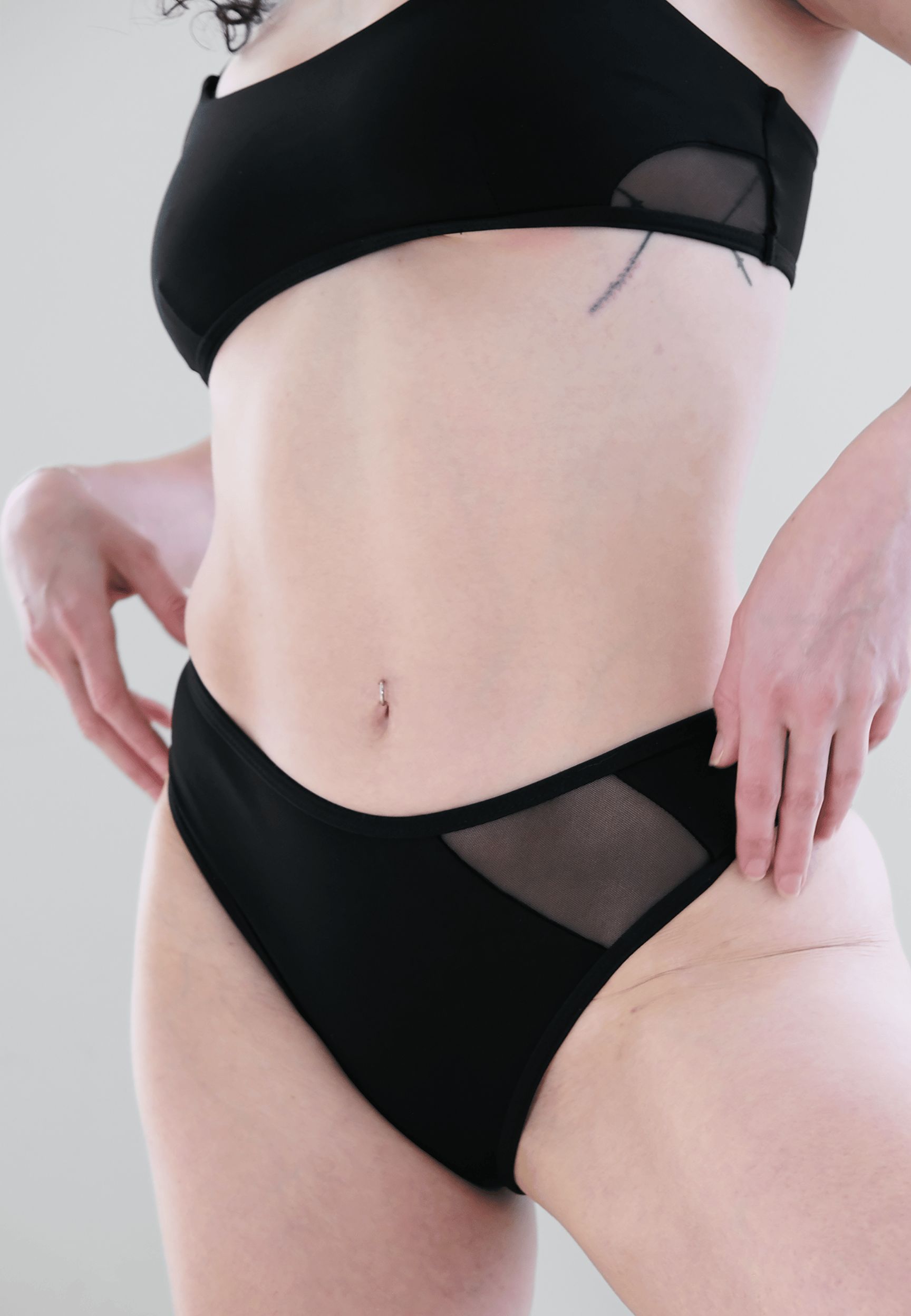 Zerone Design Pole Bottoms Sora Pole Bottom Noir