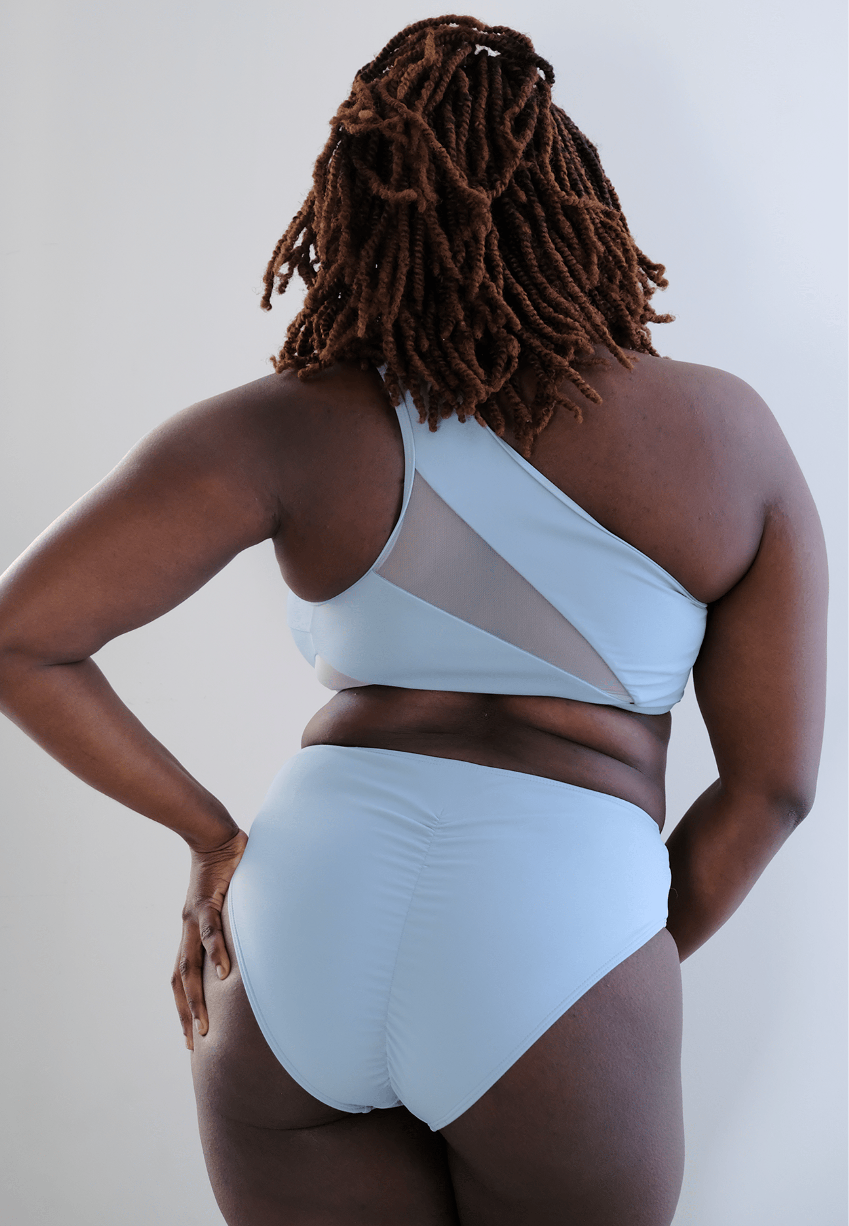 Zerone Design Pole Bottoms Zayra Pole Bottom Blue Mist