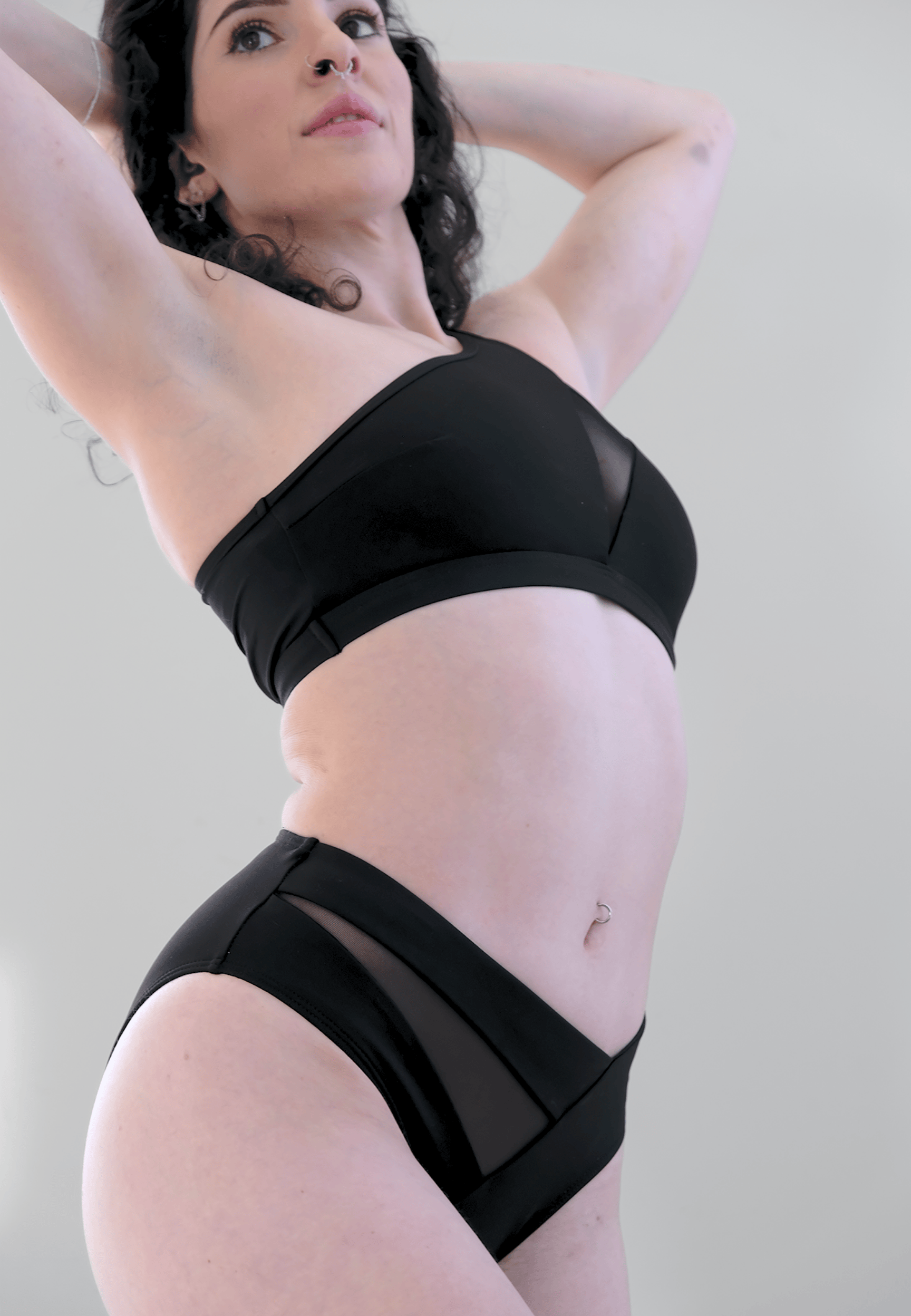 Zerone Design Pole Bottoms Zayra Pole Bottom Noir