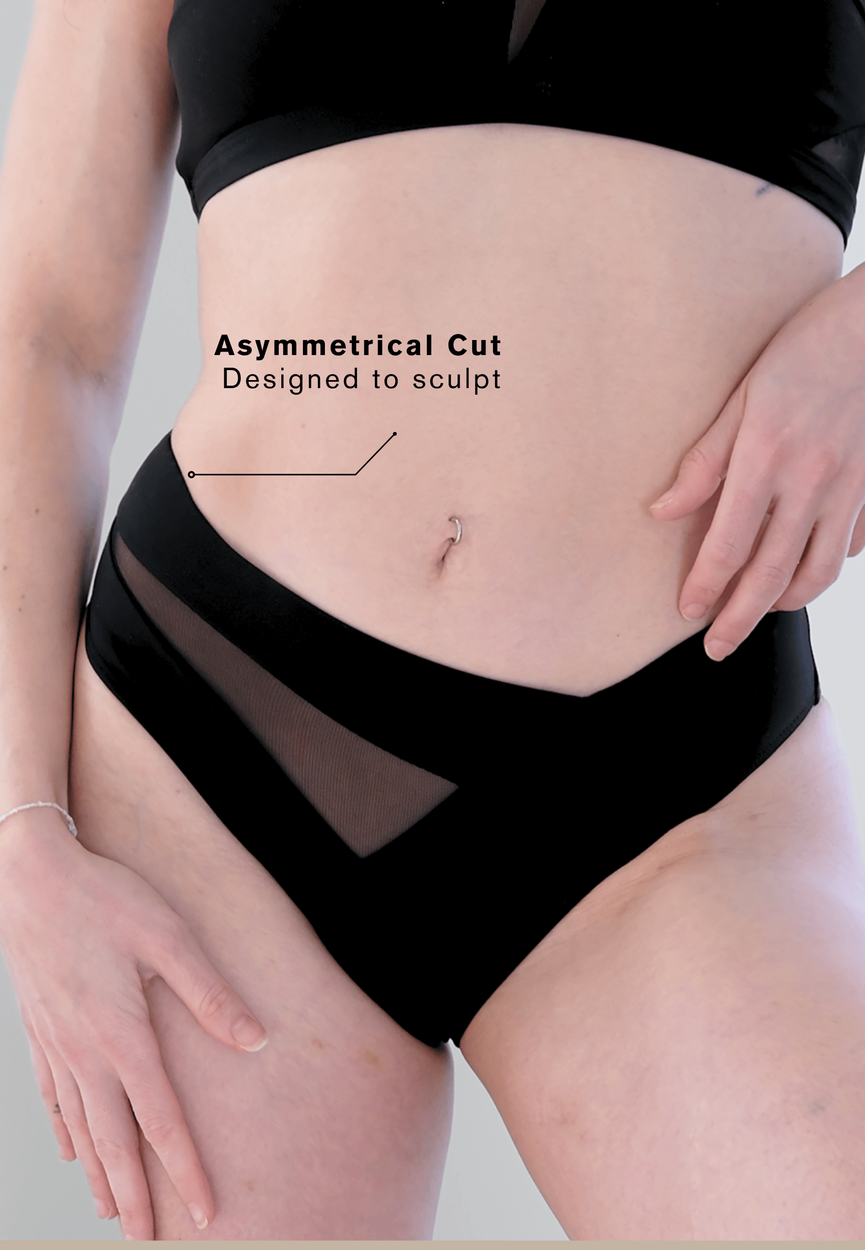 Zerone Design Pole Bottoms Zayra Pole Bottom Noir