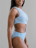 Zerone Design Selene Pole Bodysuit Blue Mist