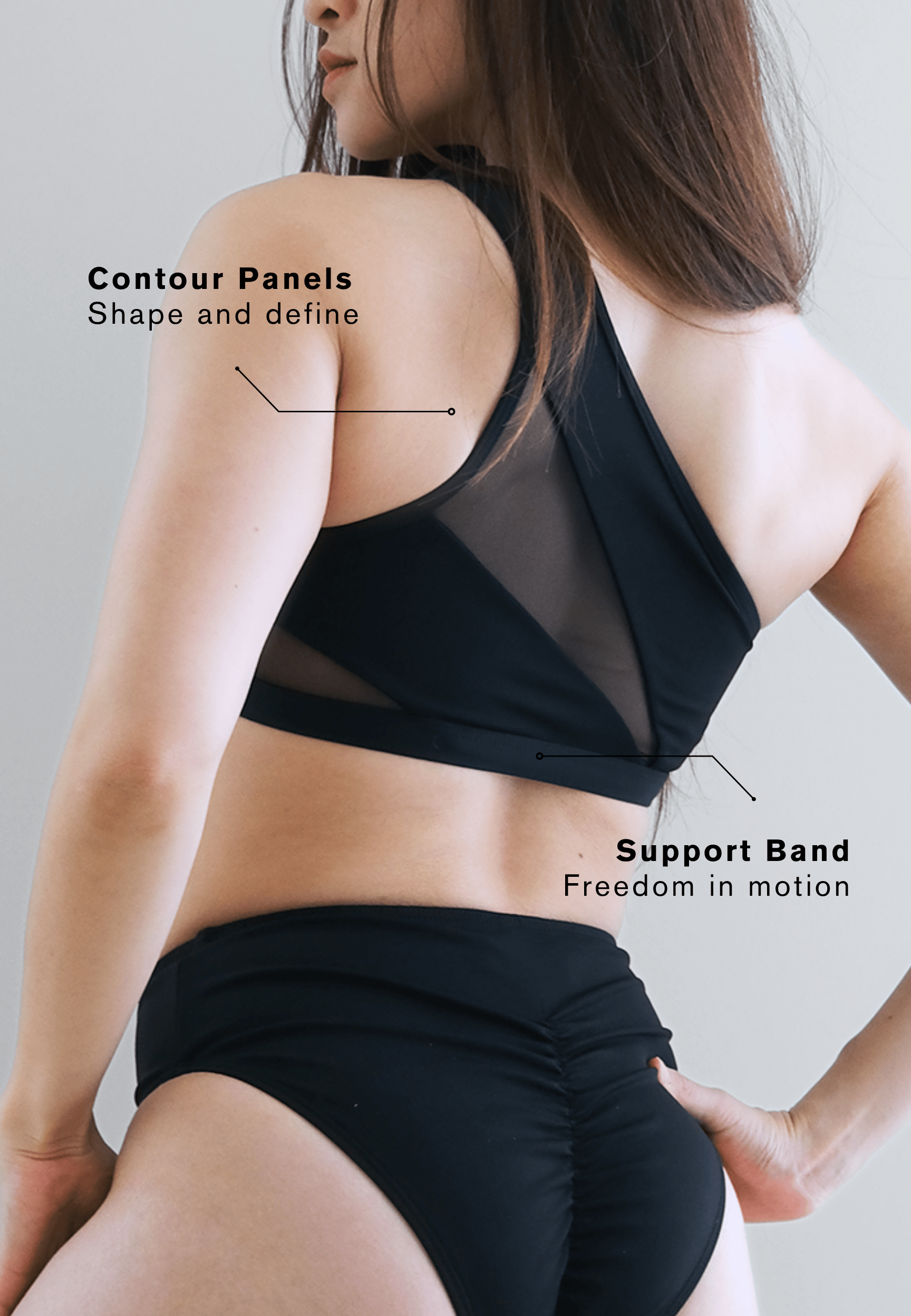Zerone Design Top Zayra Pole Top Noir