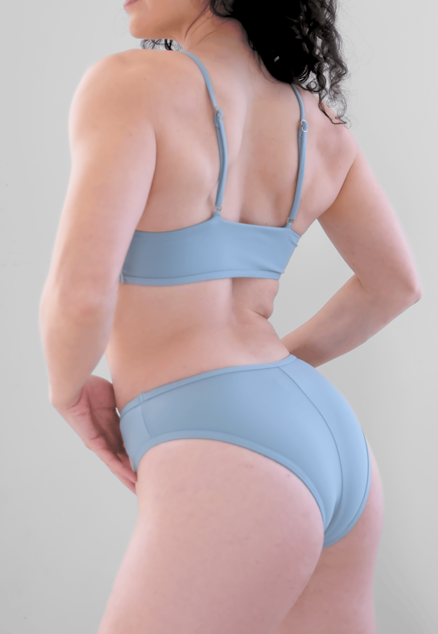 Zerone Design Tops Sora Pole Top Blue Mist