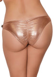 Cleo the Hurricane Bottoms Rose Gold Scanty Pants