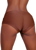 Cleo the Hurricane Shorts Essential Hot Pants- Chocolate
