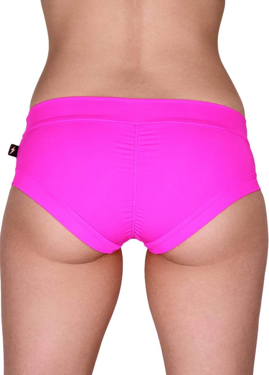 Cleo the Hurricane Shorts Essential Hot Pants- Hot Pink